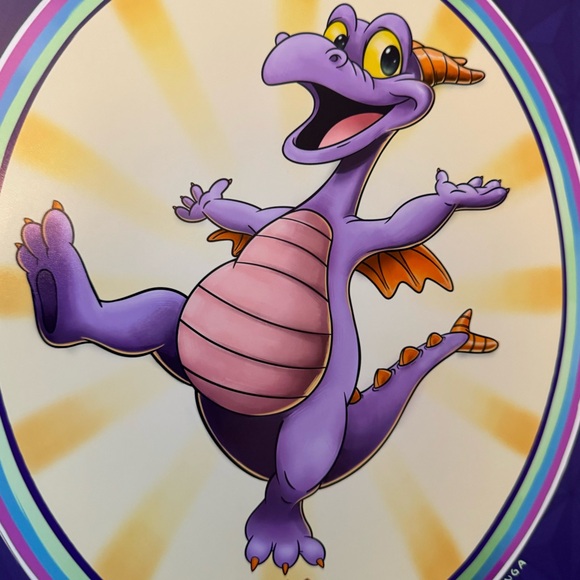 Disney Figment Imagination Institute EPCOT Framed & Matted Art Print - Picture 4 of 5